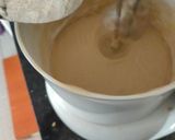 A picture of step 3 of Rasmalai Cake (eggless).