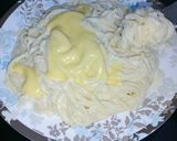 صورة لخطوة 5 من وصفة أسهل وصفة سباغتي بصلصة بيضاء للعشاء،😋