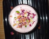 A picture of step 4 of Rose Thandai.
