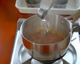 A picture of step 3 of Chocolate Creme Caramel (Chocolate Custard Pudding).