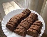 Kávés kókuszos keksztekercs (vegán) recept fázis 5 fotója