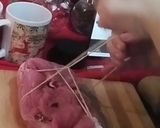 Foto del paso 2 de la receta: Rollo de solomillo con pechuga trufada