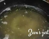 A picture of step 2 of Barley or Jau Halwa.