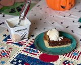 Φωτογραφία βήματος 10 της συνταγής Chocolate fudge pie (Σοκολατόπιτα)