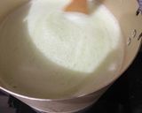 Foto langkah ke 3 dari resep Puding Lumut Lapis Coklat.