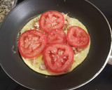 Foto del paso 6 de la receta: Tortilla francesa con atún y tomate sobre tortilla mexicana