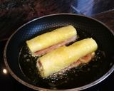 Foto del paso 4 de la receta: Rulos de pan bimbo con jamón dulce y queso griego
