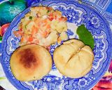 A picture of step 2 of Traditionally style litti chokha.