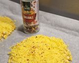Zelleres paradicsomleves, sajtos, kukoricatallérokkal (vegán) recept fázis 2 fotója