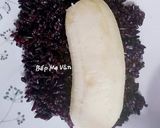 Hình bước làm 4 của món Chuối Nếp Cẩm Nướng Chan Nước Cốt Dừa