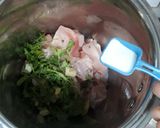 A picture of step 1 of Homemade Chicken Salami.
