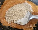 A picture of step 3 of Til Gud Chikki - Sesame Jaggery Chikki.