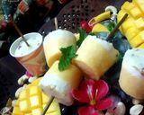 A picture of step 5 of Mango Rabdi kulfi.
