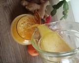 Une image de l'étape 8 de Jus detox clémentine🍊 miel🍯 gingembre.