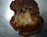A picture of step 5 of Bread cheesy veggie kebabs.