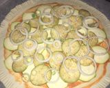 Foto del paso 7 de la receta Pizza de hojaldre con verduras y jamón🍕