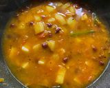 A picture of step 7 of Chana Masala.