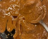 A picture of step 2 of Chocolate caramel squares - vegan.