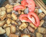 Foto langkah ke 5 dari resep Tumis Tahu ati jantung ayam.