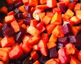 Köret: édesburgonya&cékla 🍠🥗 recept fázis 5 fotója