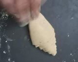 A picture of step 10 of Shankh/ conch shaped layered paratha.