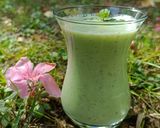 Une image de l'étape 2 de 🌸 Gaspacho concombre menthe.