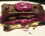 Foto del paso 2 de la receta: Lasaña de chocolate con arroz con leche y crema de arándanos (pasta fresca)