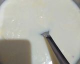 A picture of step 2 of Malai Cake / Milk Cake.