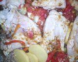 Foto del paso 5 de la receta Contramuslos de Pollo en Cama de Verduras al Curry