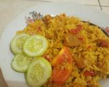Foto langkah ke 6 dari resep Nasi goreng sosis.