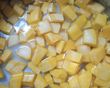 Foto del paso 1 de la receta: Mermelada de calabaza con un toque cítrico 🍋(con edulcorante)