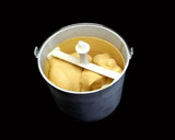 Foto del paso 6 de la receta: Helado de dulce de leche elaborado con robot de cocina M.C.PLUS