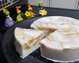 A picture of step 8 of Banana in Coconut Jelly (Woon Kluay Buat Chee).