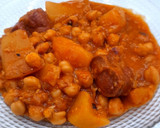 Foto del paso 12 de la receta: Garbanzos con chorizo de pavo y patatas