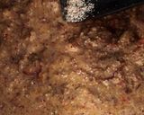 A picture of step 2 of Mchicha in Peanut Powder#4 week contest.