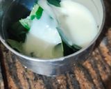A picture of step 1 of Nariyal Paan Modak.