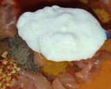 A picture of step 2 of Peri Peri Shawarma.