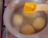 A picture of step 5 of Kathiya wary double papri chana chaat.