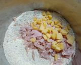 Foto del paso 3 de la receta: Fainá de jamón y queso integral
