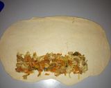 A picture of step 2 of Cabbage roll pie.