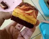 Foto langkah ke 9 dari resep Red Velvet Creamcheese Brownie.