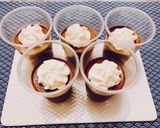 Hình bước làm 6 của món Chocolate Panna Cotta 🍫🍫