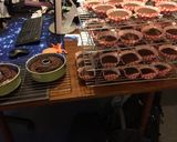 A picture of step 5 of Chocolate Poppy cakes.