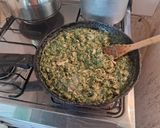 Foto del paso 8 de la receta: Tarta de espinaca y pollo 🥬🍗