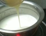 A picture of step 1 of Cocoa Powder Kulfi.
