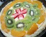 Foto del paso 10 de la receta: Tarta de frutas 🍓🥝🍑 🍍
