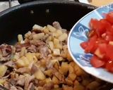 Foto del paso 3 de la receta: Bistec ala mexicana con papas