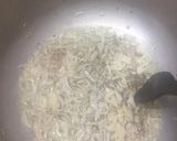 A picture of step 3 of Palak shaljam gosht.