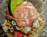 Foto del paso 1 de la receta: CEVICHE de Merluza y Surimi, a la🌹Rosa...!