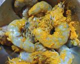 মেথি পেঁয়াজকলি চিলি প্রন কারি(Methi Peyajkoli Chili Prawn Curry, recipe in bengali) রেসিপির ধাপ 3 ছবি